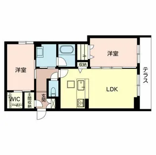 サニーコート【0206号室】の間取り