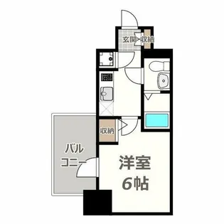 エスリード天王寺町北【5階】の間取り