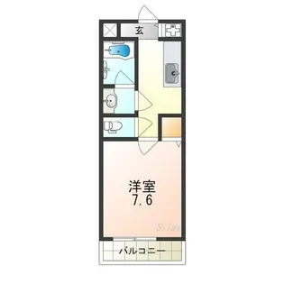 クレシェンテ老松【2階】の間取り