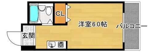 ラ・フォーレ大桐【4階】の間取り