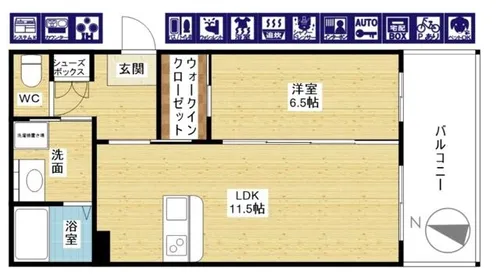 suite terrace relier【1階】の間取り