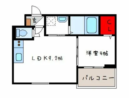 Luce Prima【1階】の間取り