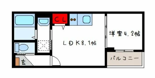 Luce Prima【2階】の間取り