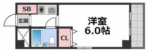 メゾン・ド・ソヌリー【5階】の間取り