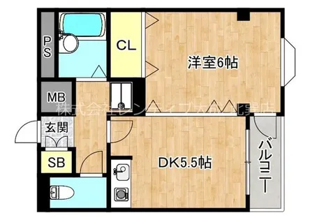 ARCO SOUTH【4階】の間取り