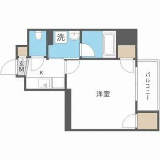 キャピトル大手通【14階】の間取り