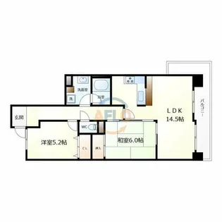 パードレ関目【3階】の間取り