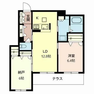 vinculum AK【0103号室】の間取り