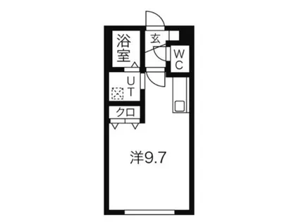 ポラリス中の島【2階】の間取り