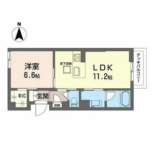 シャーメゾンアイメール【0103号室】の間取り