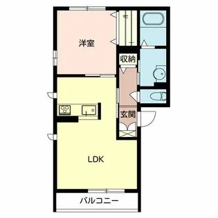 シャーメゾンWILL【0301号室】の間取り