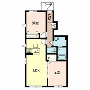 マヒナ【0101号室】の間取り