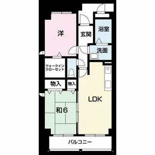 グレイス大久保【4階】の間取り