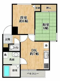 クライムハウス【4階】の間取り