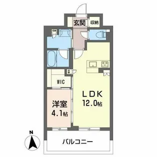 Mio・Treview【0302号室】の間取り