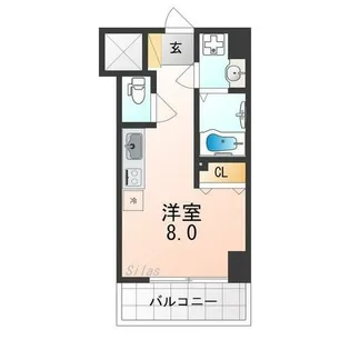 ルミノーサ堺【7階】の間取り