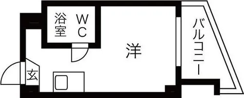 アーバンシティ岸里PART2【4階】の間取り