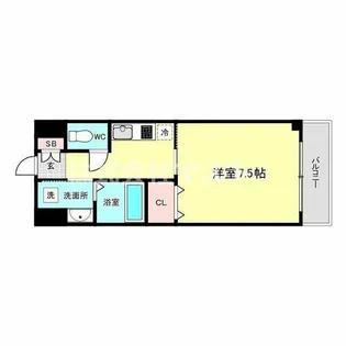 IL MALE【202号室】の間取り