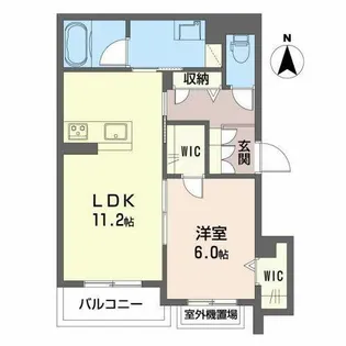 グラン アミューズ【0203号室】の間取り