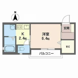 ハイツ・クレイン【0202号室】の間取り