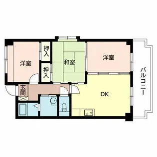 藤楓アビタシオン【0501号室】の間取り