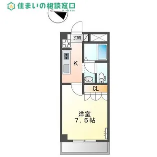 愛知県額田郡幸田町大字野場字大迫【アパート】の間取り