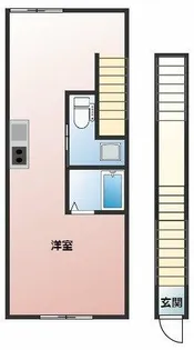 BR Maison堺石津【307号室】の間取り