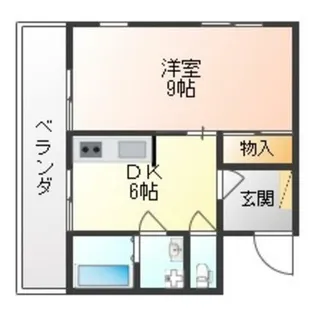 兵庫県神戸市中央区花隈町【マンション】の間取り