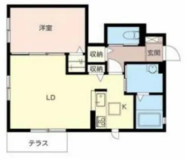 シャーメゾンカルテット【1階】の間取り