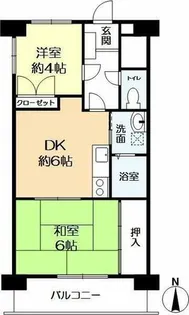 エンカーサ・アマ【3階】の間取り