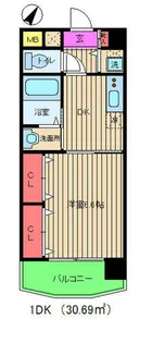 キリンパークサイド【3階】の間取り