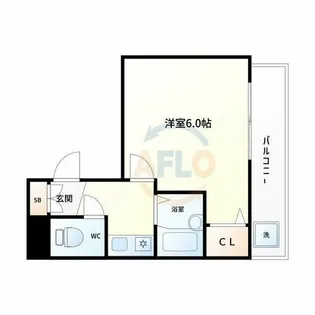 ラ・フォーレ京橋【3階】の間取り