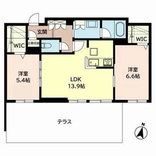 Sha Maison Grand Luce【0102号室】の間取り