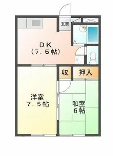 ウイングコートラ・ムール豊橋【2階】の間取り