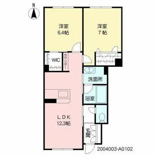 フルハウスII【1階】の間取り