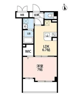 石塚ハイム【307号室】の間取り