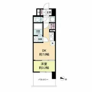 リヴェント難波サウス【6階】の間取り