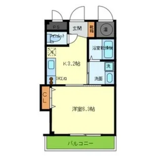 Ms cubeⅠ【3階】の間取り