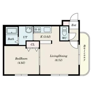シリパ澄川2-2【4階】の間取り