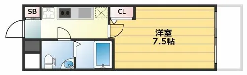 N°77HANATEN001【10階】の間取り