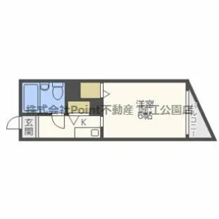 シティハイツスミ【3階】の間取り