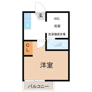 ストーク東山【1階】の間取り