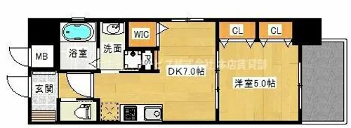 ふぁみーゆアビコⅩ【5階】の間取り