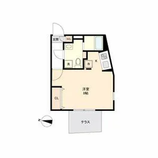 quador名古屋駅【1階】の間取り