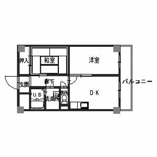 いずみ21【0102号室】の間取り