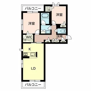 シャーメゾン マシェリ ミズオ【0301号室】の間取り