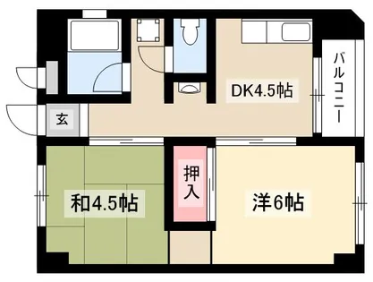 ヤマコ第一ビル【7階】の間取り