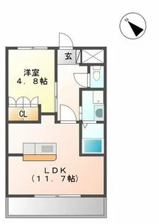 リオ・ディオサ【2階】の間取り