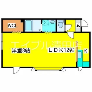 サンピア 3丁目館【303号室】の間取り