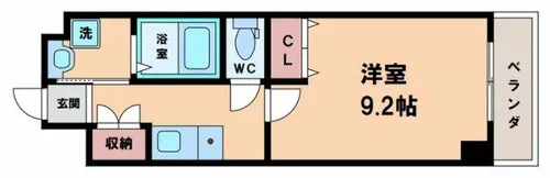シロスハヤシ【5階】の間取り